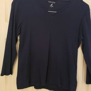 Navy blue Nautica tshirt